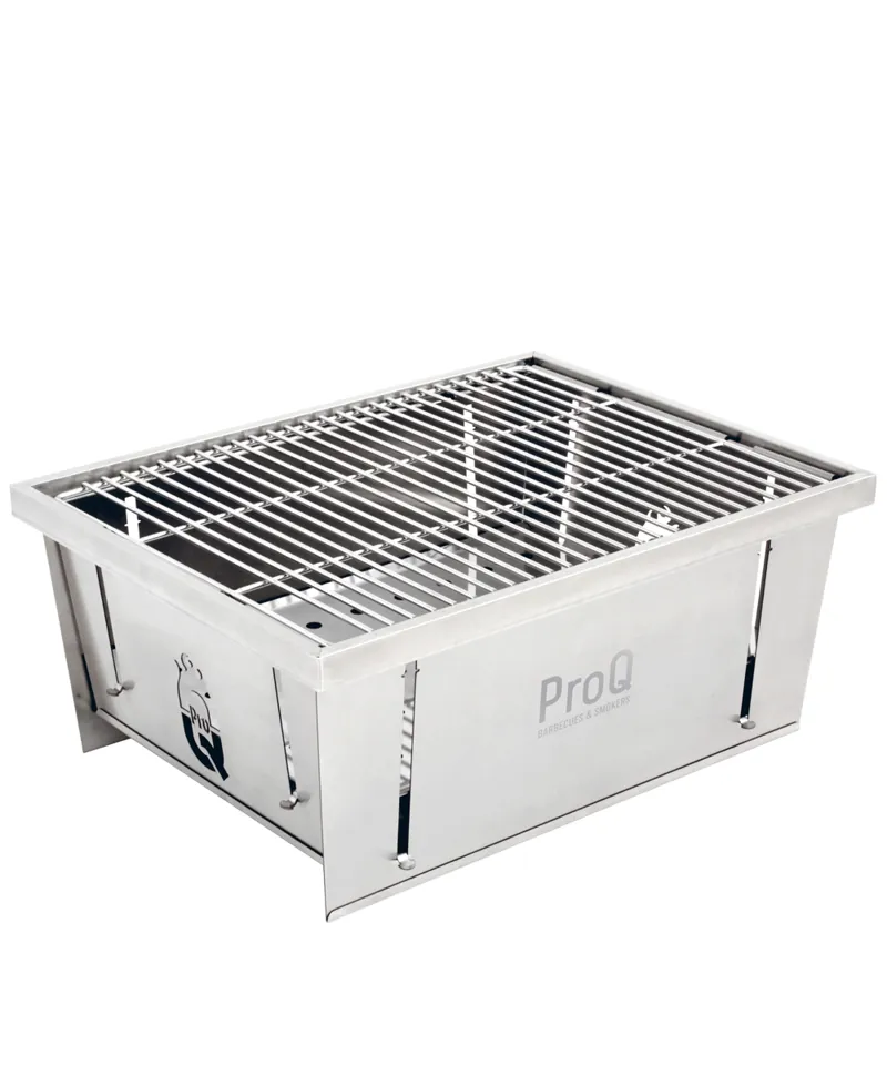 ProQ Flatdog Folding Stainless Steel BBQ